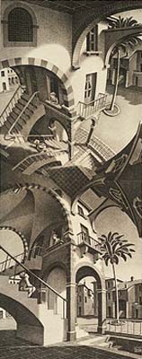 Escher up and down